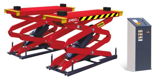 AMGO® Hydraulics XL-9F Flush Mount Scissor Lift 9,000 Lbs.