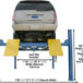 Atlas® 412A Commercial Grade 4 Post Alignment Lift 12,000 Lbs