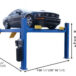 Atlas® 414A Commercial Grade 4 Post Alignment Lift 14,000 Lbs
