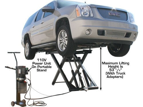 Atlas® 6MR Portable Mid Rise Scissor Lifts 6,000 Lbs