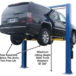 Atlas® 9OHSC-SS Symmetric 2 Post Lift 9,000 Lbs