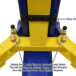 Atlas® 9KBP Floor Base-Plate 2 Post Lift 9,000 Lbs