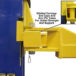 Atlas® 9KBP Floor Base-Plate 2 Post Lift 9,000 Lbs