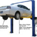 Atlas® 9KOH Symmetric/Asymmetric 2 Post Lift 9,000 Lbs