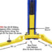 Atlas® 9KOH Symmetric/Asymmetric 2 Post Lift 9,000 Lbs