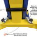 Atlas® 9KOH Symmetric/Asymmetric 2 Post Lift 9,000 Lbs