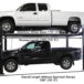 Atlas® Garage Pro 8000 Ext-L Ex-Tall Ex-Long Service/Parking 4 Post Lift 8,000 Lbs