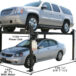 Atlas® Garage Pro 8000 Service/Parking 4 Post Lift 8,000 Lbs