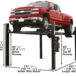 Atlas® Garage Pro 9000 Service/Parking 4 Post Lift 9,000 Lbs