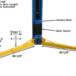 Atlas® PV15PX Adj Height Symmetric 2 Post Lift 15,000 Lbs