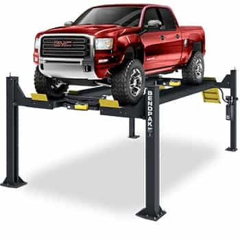 BendPak HDSO14-AX Extended Open Front ALI 4 Post Alignment Lift 14,000 Lb - New Gray