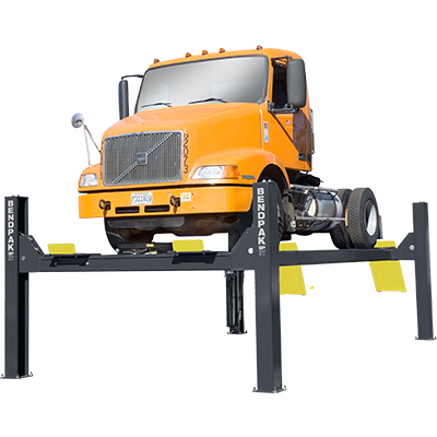 BendPak HDS-40X ALI Extended 4 Post Car Lift 40,000 Lb. - New Gray