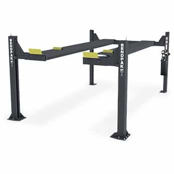 BendPak HDSO-14P ALI Open Front 4 Post Car Lift 14,000 Lb. - New Gray