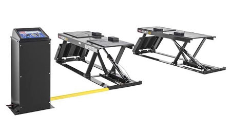 BendPak P9000LTF Low-Rise, Open-Center Pit-Style, Flush-Mount Car ALI Lift 9,000 Lb.