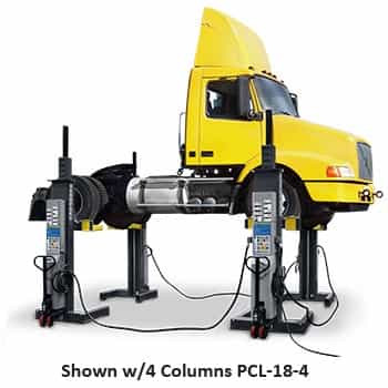 BendPak PCL-18B-2 18,000 Lb. Per Portable Column Lift (Set Of 2) - New Gray