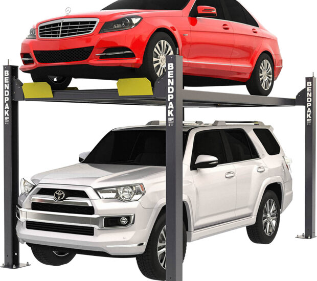 BendPak Compact 4-Post Car Lift, 7000-Lb. Capacity, Model# HD-7P