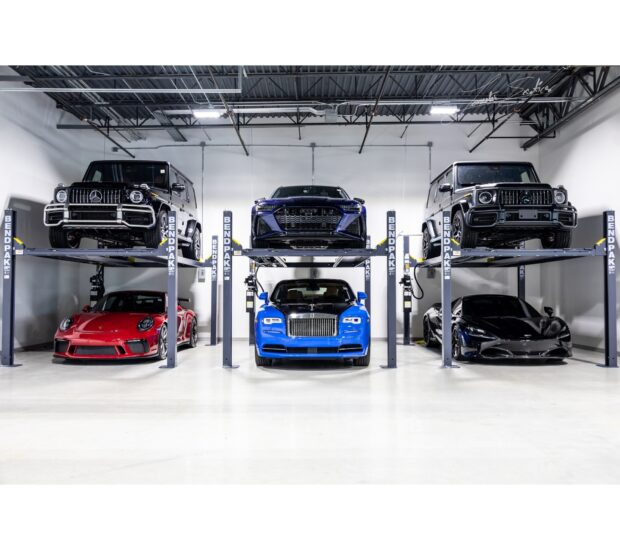 BendPak Compact 4-Post Car Lift, 7000-Lb. Capacity, Model# HD-7P BendPak Compact 4-Post Car Lift, 7000-Lb. Capacity, Model# HD-7P