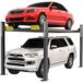 BendPak 4-Post Compact Car Lift, 7000-Lb. Capacity, Model# HD-7W