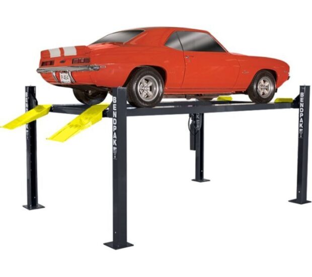 BendPak 4-Post Narrow-Width Car Lift, 9000-Lb. Capacity, Model# HD-9ST