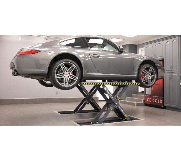 6,000 Lb. Cap. Mid-Rise Scissors Lift Open Center-FLUSH-MOUNT 208-230V, 60 Hz 1-Phase 6,000 Lb. Cap. Mid-Rise Scissors Lift Open Center-FLUSH-MOUNT 208-230V, 60 Hz 1-Phase