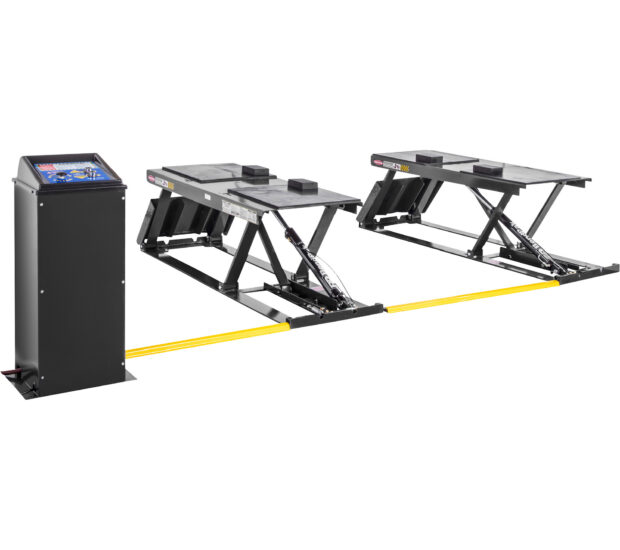 BendPak Low-Rise, Open-Center Electric/Hydraulic Pit Lift, 9000-Lb. Capacity, Model# P-9000LTF