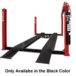 Challenger 44018E Medium-Duty Extended 4-Post Lift 18,000 Lb - New Black Color