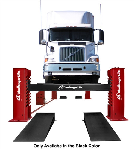 Challenger 44060X HD Chain-Driven XL Ex-Length 4-Post Lift 60,000 Lb - New Black Color