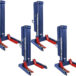 Challenger CLHM-125XF ALI 12.5K Extended Forks Mobile Column Lifts (Set Of 4)