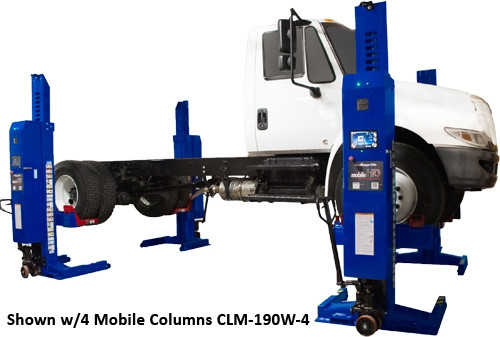 Challenger CLHM-190W ALI HD Wide Mobile Column Lifts (Set Of 2)