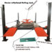 Katool 4-Post Vehicle Lift, 11,000-Lb. Capacity, 3 HP, Model# KT-4H110