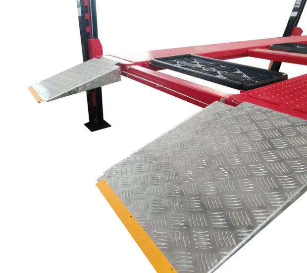 Katool Four-Post Parking Lift with Casters — 9500-Lb. Capacity, Heavy-Duty, Model# KT-4H950 Katool Four-Post Parking Lift with Casters — 9500-Lb. Capacity, Heavy-Duty, Model# KT-4H950