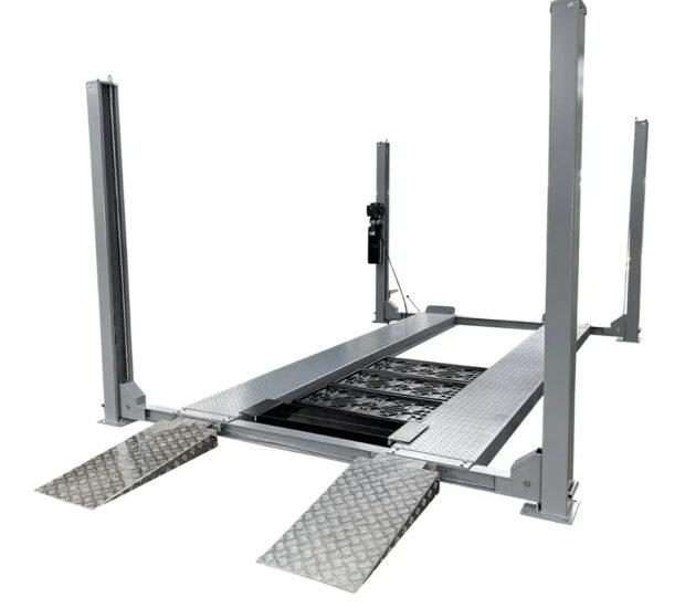 Triumph NSS-11 (Truck Combo) 11,000 lb 4 Post Automotive Lift with 2 RJ-5 Jacks Triumph NSS-11 (Truck Combo) 11,000 lb 4 Post Automotive Lift with 2 RJ-5 Jacks