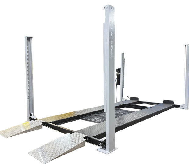 Triumph USA8000 8,000 lb Service & Storage 4 Post Automotive Lift Triumph USA8000 8,000 lb Service & Storage 4 Post Automotive Lift