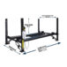 Valor VP8K-DX-XLT 8,000 lb 4 Post Deluxe Storage Lift