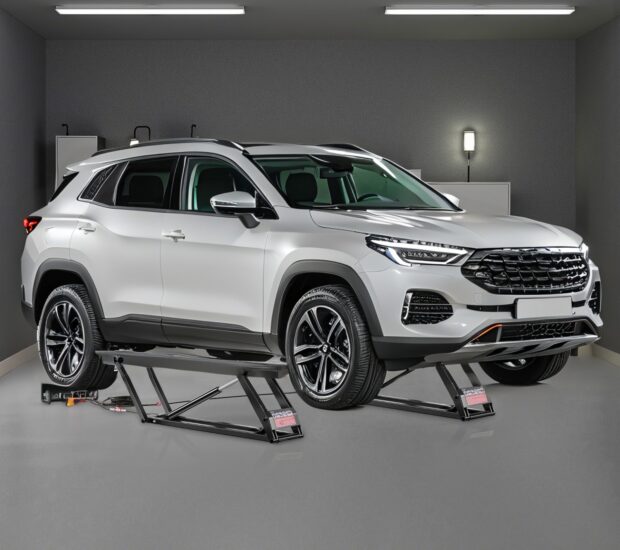 VEVOR Car Lift, 7000 lbs Capacity 3-Level Adjustable VEVOR Car Lift, 7000 lbs Capacity 3-Level Adjustable