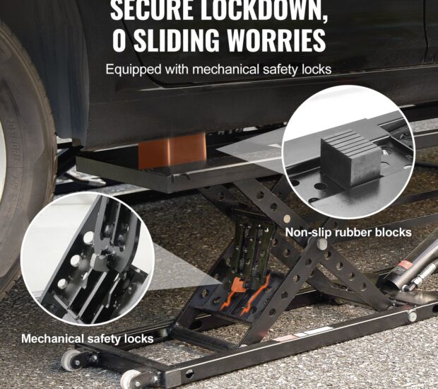 VEVOR Car Lift, 5,000 LBS Capacity Portable Car Lift VEVOR Car Lift, 5,000 LBS Capacity Portable Car Lift