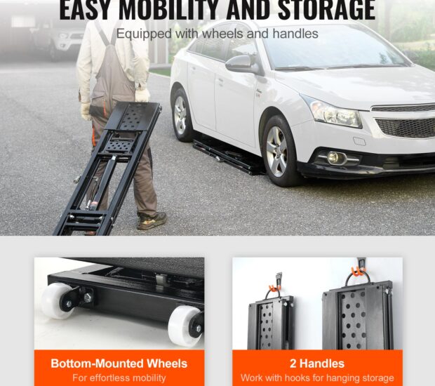 VEVOR Car Lift, 5,000 LBS Capacity Portable Car Lift VEVOR Car Lift, 5,000 LBS Capacity Portable Car Lift