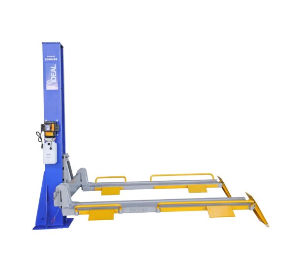 iDEAL by Tuxedo, Single Column UTV Mower Storage/ Service Lift, Capacity 2000 lb, Max. Rise 6.775 ft, Horsepower 1 HP, Model# SC-2K-UTV-X iDEAL by Tuxedo, Single Column UTV Mower Storage/ Service Lift, Capacity 2000 lb, Max. Rise 6.775 ft, Horsepower 1 HP, Model# SC-2K-UTV-X